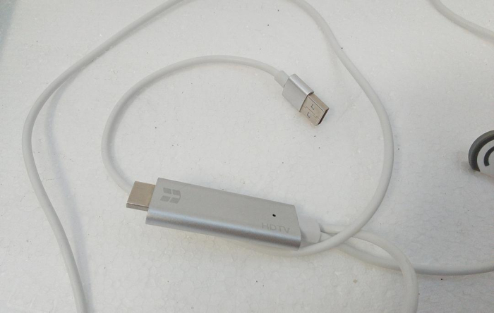 Adaptor USB la HDMI pentru HDTV, cu transmisie stabilă și de mare viteză,  1.1m [3]