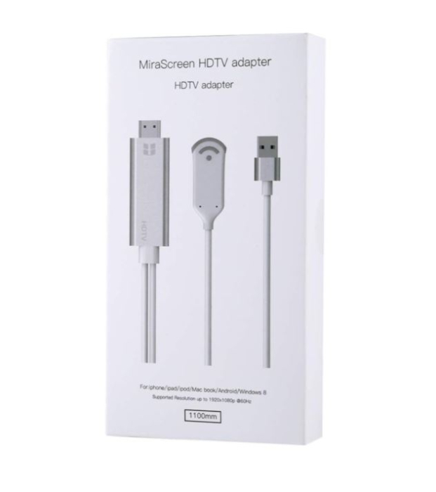 Adaptor USB la HDMI pentru HDTV, cu transmisie stabilă și de mare viteză,  1.1m [8]