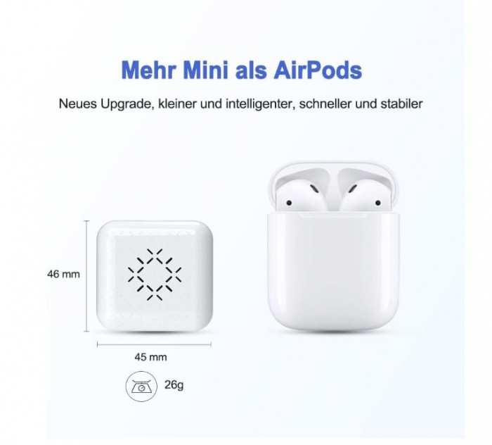 Adaptor USB wireless Apple Carplay Carlinkit 3.0 Mini pentru autoturisme, alb [3]