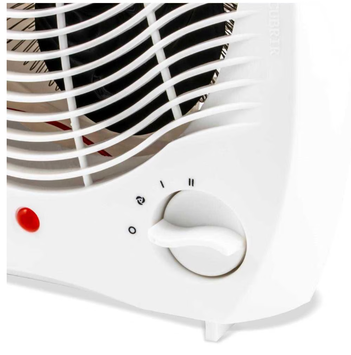 Aeroterma Zass ZFH 01, 2000 W, 2 trepte de putere, Termostat reglabil, Functie ventilatie [4]