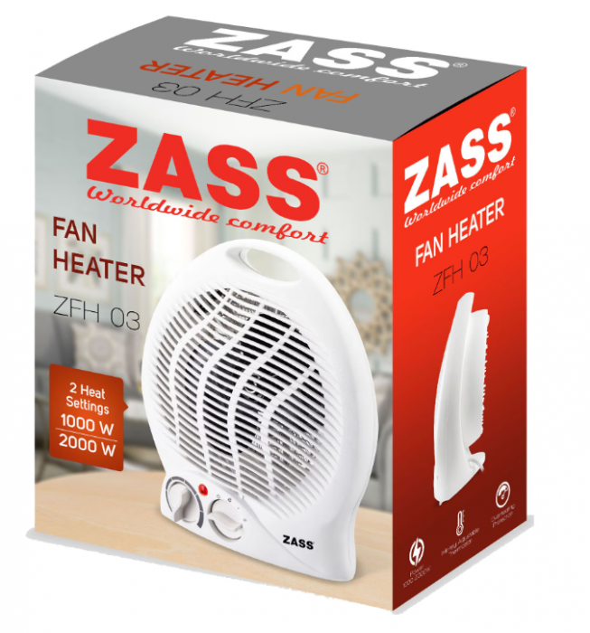 Aeroterma Zass ZFH 03, 2000W [5]