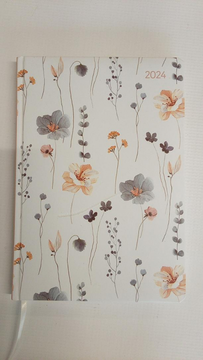 Agenda datata saptamanal Ladytimer Grande Flowers 2024 A5, Planificator de buzunar [2]