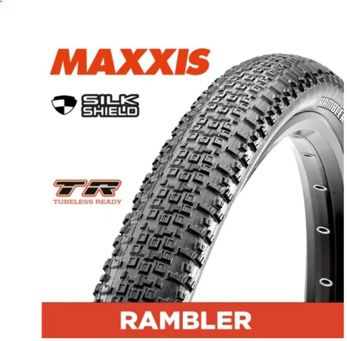 Anvelopa bicicleta Maxxis Rambler 700x38C SilkShield, TR [6]