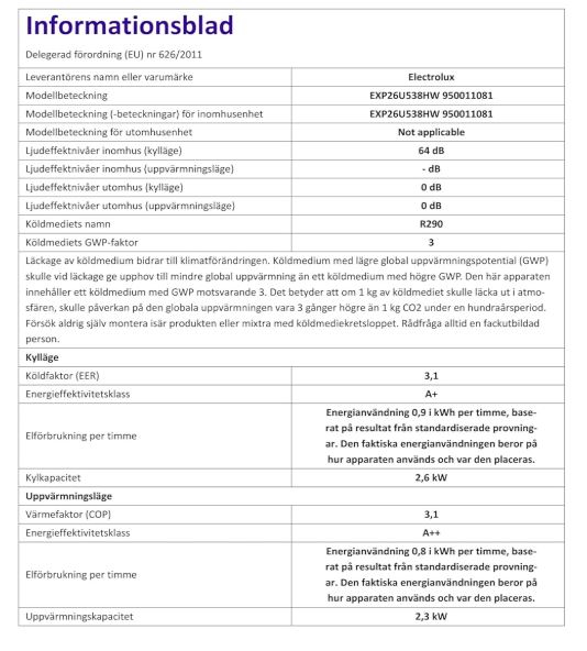 Aparat de aer conditionat portabil Electrolux EXP26U338HW, ChillFlex Pro, 10335 BTU, Gaz R290 [16]