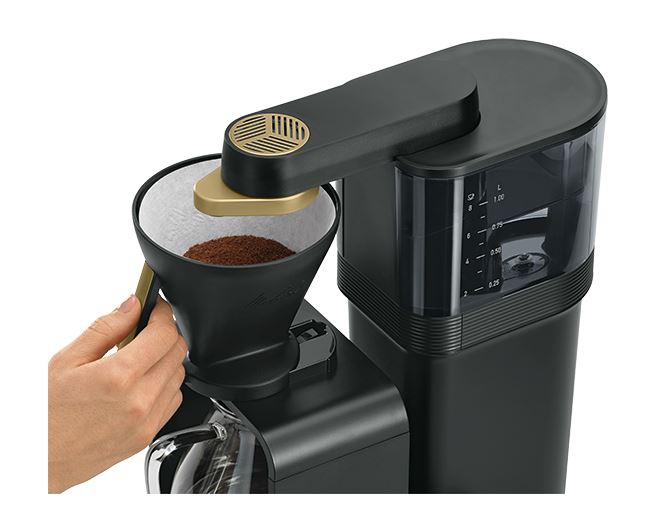 Aparat de cafea cu filtru Melitta Epour 1024-12, Negru-auriu [6]