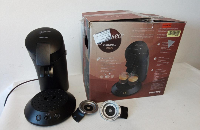 Aparat de cafea cu poduri Philips Senseo Original+ CSA210/61, negru [2]