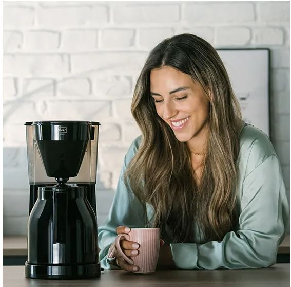 Aparat de cafea Melitta Easy Therm II, 1050W, Negru [2]
