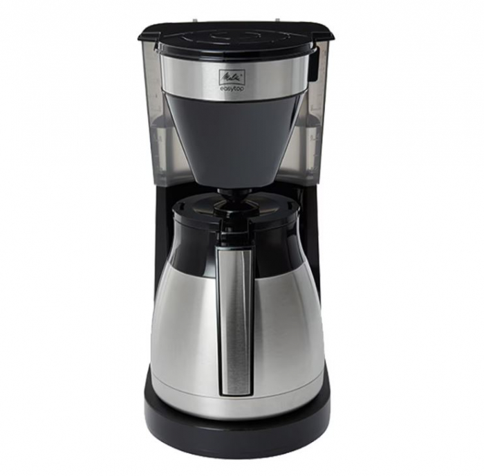 Aparat de cafea Melitta Easy Top Therm II Steel, 1.25L, Negru/argintu [2]