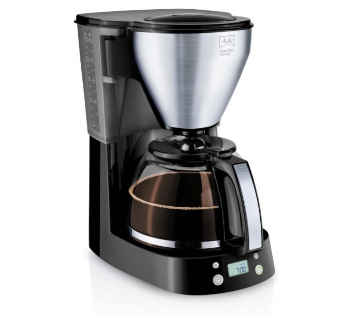 Aparat de cafea Melitta Easy Top Timer 1010-15, 1.25L, Negru [1]