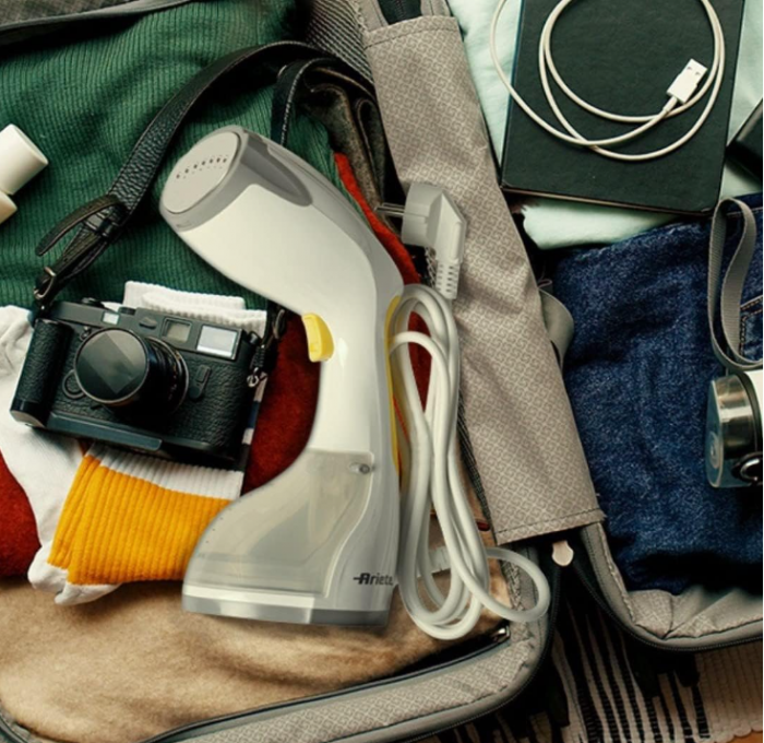 Aparat de călcat cu abur vertical Ariete 4167 1200W, Abur 20g/min, Capacitate 260ml, Alb [2]