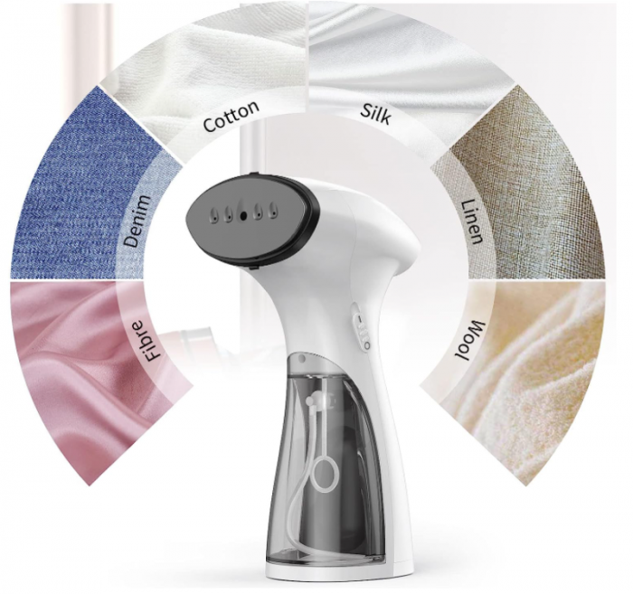 Aparat de călcat cu aburi vertical IAB 1800W portabil, abur 25g/min [6]