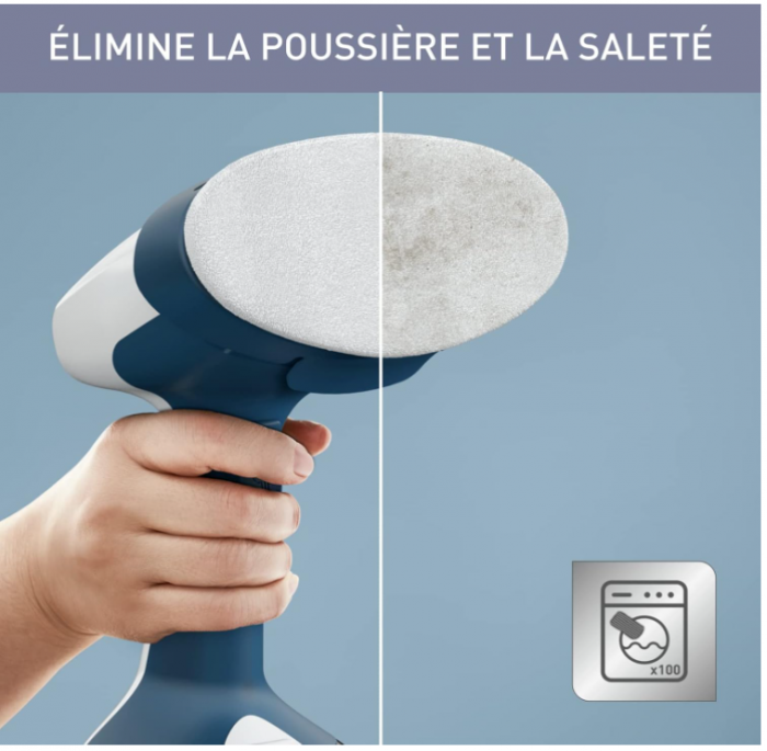 Aparat de calcat vertical Calor Access Steam Easy DT7170C0, 1400 W, 25 g/min [8]