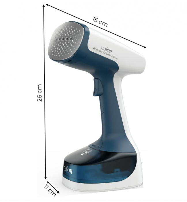 Aparat de calcat vertical Calor Access Steam Easy DT7170C0, 1400 W, 25 g/min [9]