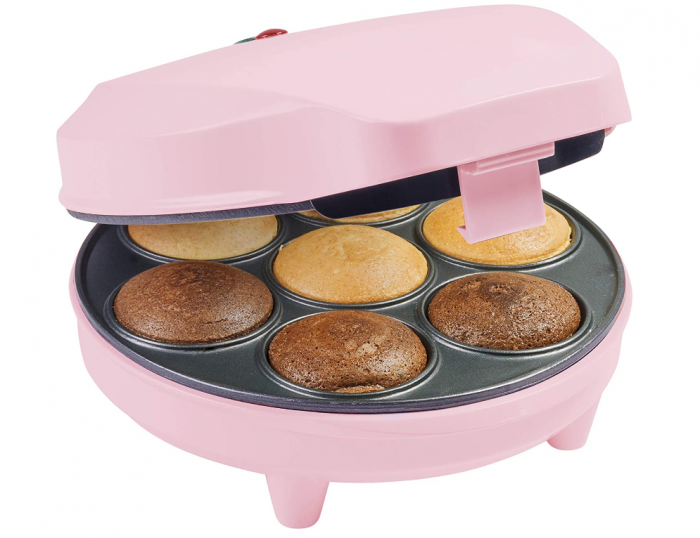 Aparat de facut briose/cupcake Bestron ACC217P, 700 W, roz [3]