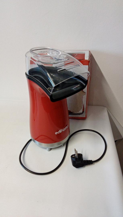 Aparat de facut floricele de porumb Edihome, Mașină pentru popcorn, 1200 W (roșu) [2]