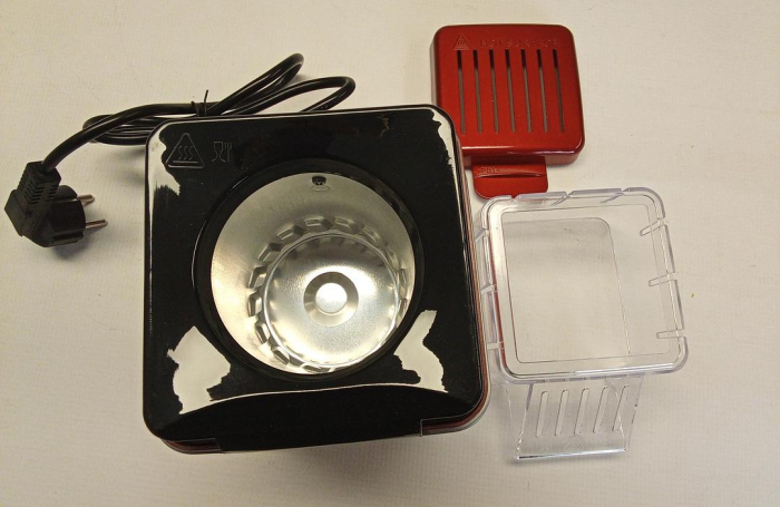 Aparat de facut popcorn cu aer cald Gadgy, fara ulei, retro, rosu [3]