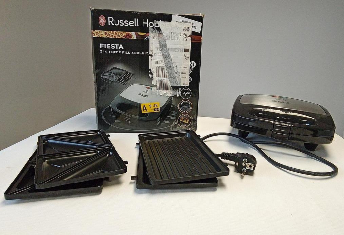 Aparat de făcut sandvișuri 3 în 1 Russell Hobbs 24540 56/RH Sandwich Maker, 760 W [2]