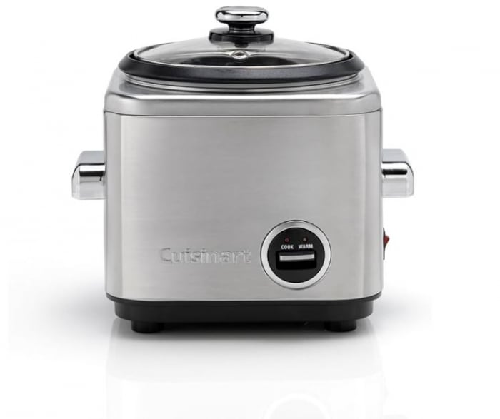 Aparat de gatit orez cu aburi Cuisinart CRC400E, pana la 400g orez, otel inoxidabil [1]