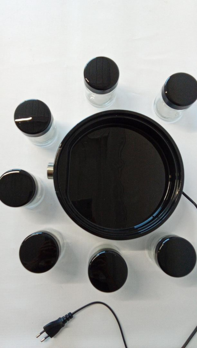 Aparat de preparat iaurt Severin JG 3521 cu afisaj digital LED, 7 borcane de 150 ml, fara BPA [4]