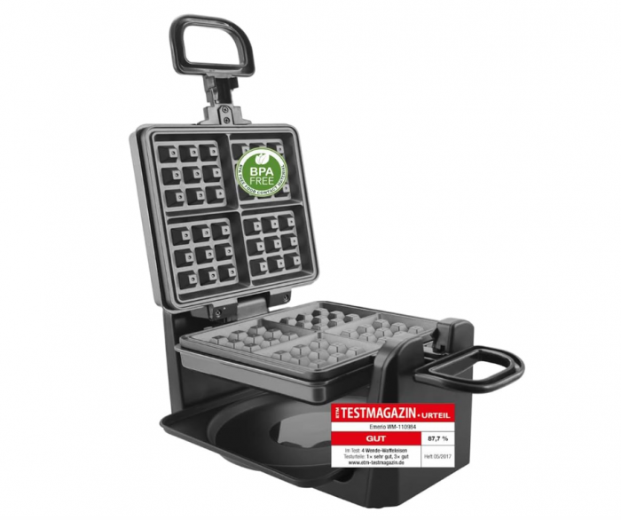 Aparat de preparat vafe Emerio WM-110984 pentru 4 vafe, 1000 W [5]