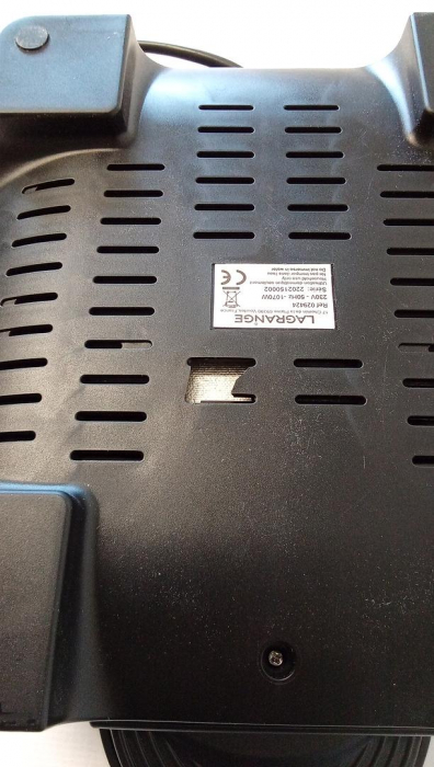 Aparat de vafe LAGRANGE 029424, 1070W, negru [4]