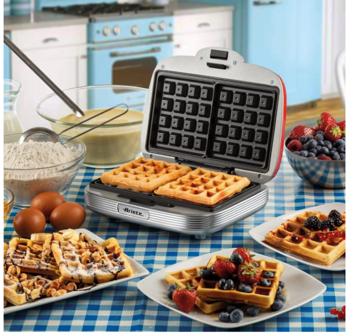 Aparat de vafe Party Time Ariete 1973, 700 W, rosu [4]