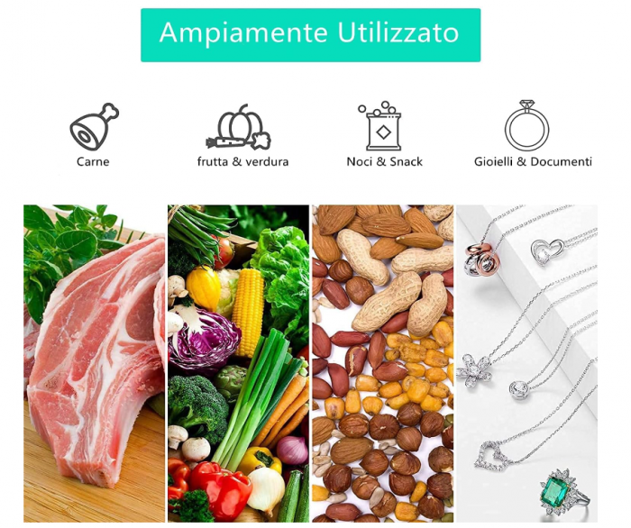 Aparat de vidat 2 în 1, sigilare automată Foodsaver, moduri de hrană uscată și umedă [3]