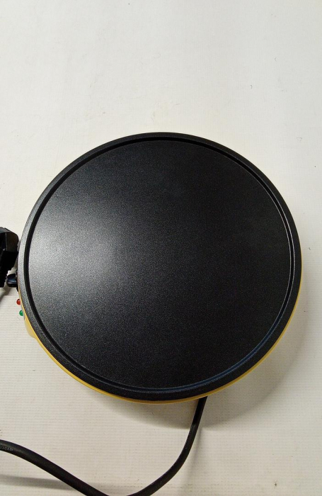 Aparat pentru clatite Bestron, 30 cm, 1000W, galben [3]