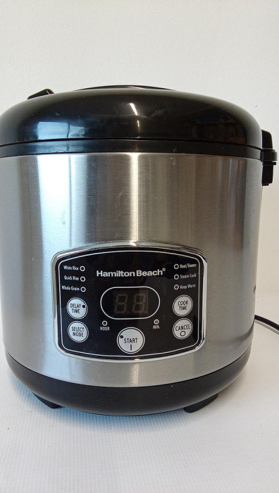 Aparat pentru gatit orez Hamilton Beach 37541-CE, Multi-Cooker la aburi, 4,75 litri, Otel inoxidabil [3]