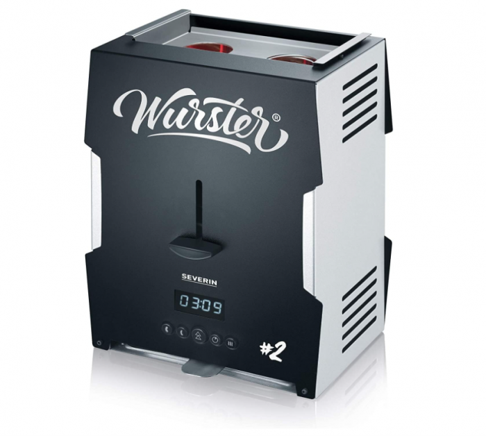 Aparat pentru prajit carnati Severin WT 5005 2000 W, oțel inoxidabil-negru [1]