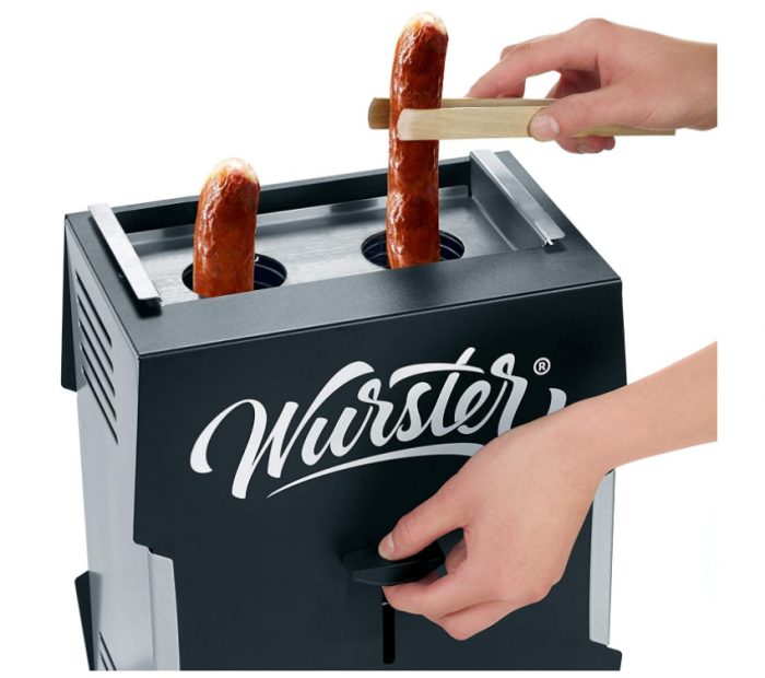 Aparat pentru prajit carnati Severin WT 5005 2000 W, oțel inoxidabil-negru [6]