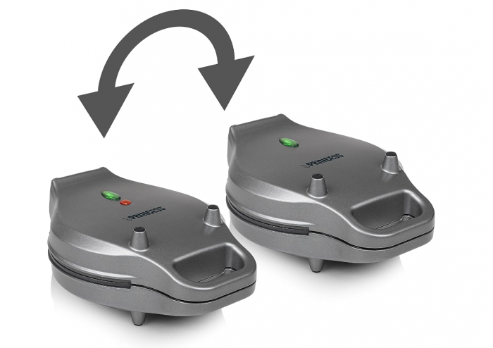 Aparat pentru vafe cu bule Princess 132465, 700 W, negru [7]