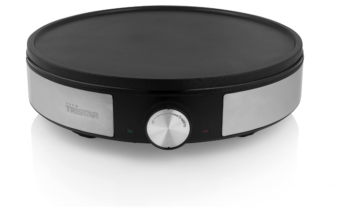 Aparat preparare clatite Tristar BP-2638, Diametru 30 cm, Oțel inoxidabil, Negru [2]