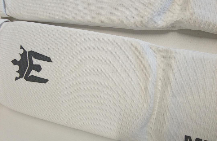 Aparatori tibie Meister MMA, alb, S/M [3]