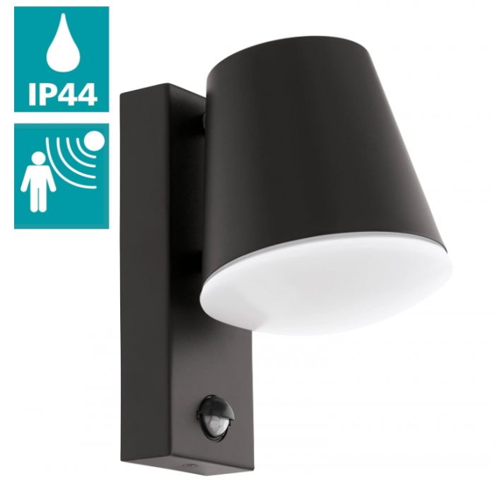 Aplică de exterior cu senzor Eglo 97451 CALDIERO, negru [3]