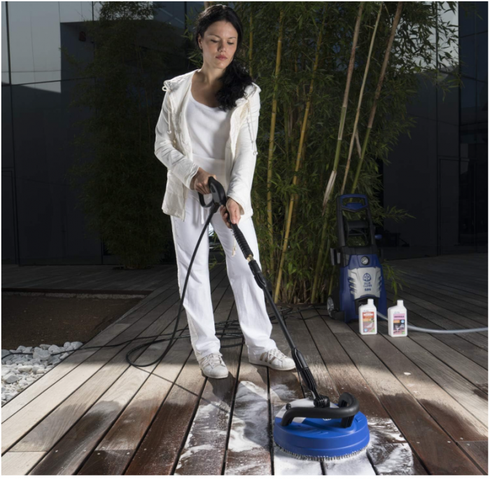AR Blue Clean Patio Cleaner Deluxe Accesorii pentru curățarea podelei pentru mașini de spălat cu presiune [2]
