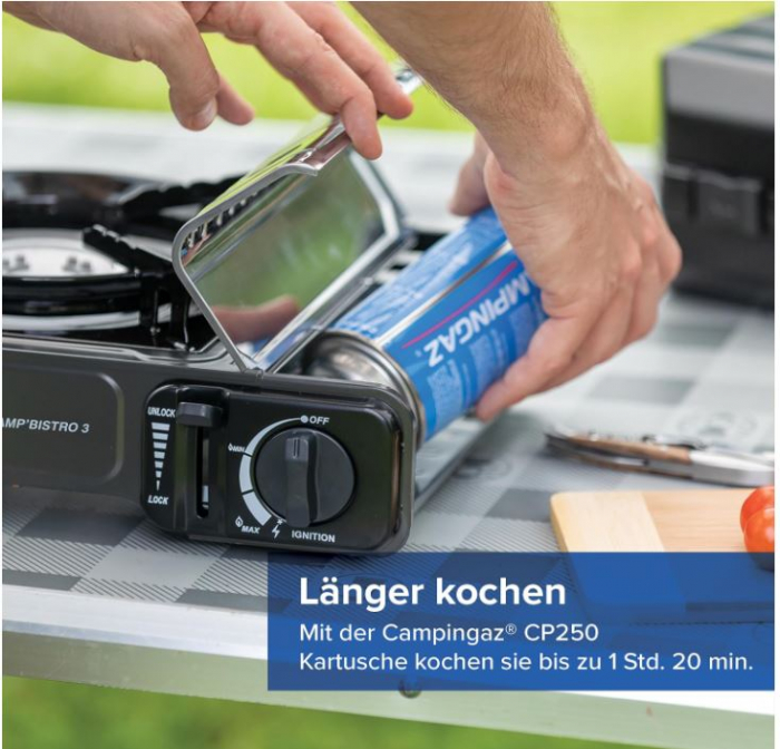 Aragaz capming Campingaz Camp'Bistro, 1 ochi, negru [5]