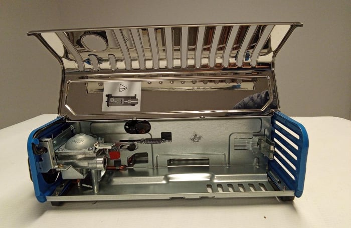 Aragaz capming Campingaz Camp'Bistro DLX, 1 ochi, albastru [3]