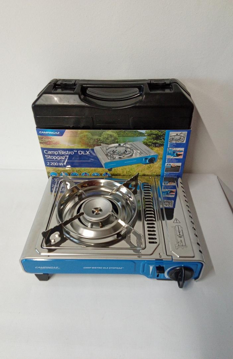 Aragaz capming Campingaz Camp'Bistro DLX Stopgaz, 1 ochi, albastru [2]