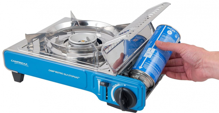 Aragaz capming Campingaz Camp'Bistro DLX Stopgaz, 1 ochi, albastru [7]