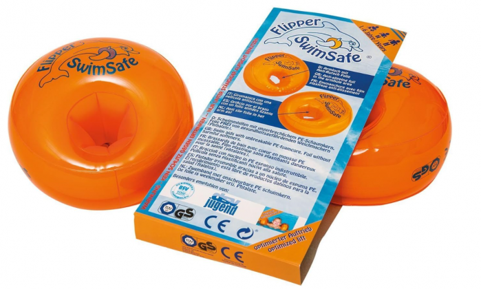 Aripioare de inot pentru brațe pentru copii, aripioare gonflabile ajutatoare pentru piscine [4]