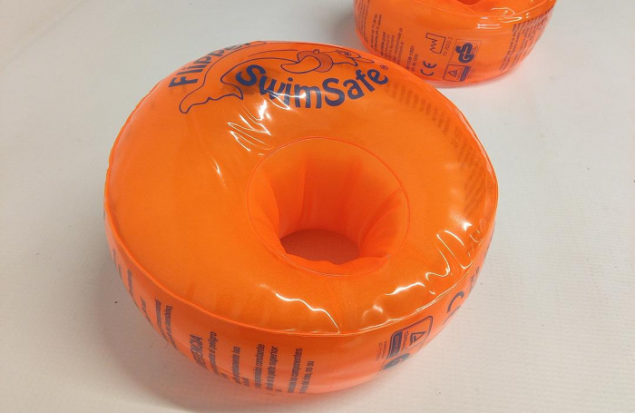 Aripioare de inot pentru brațe pentru copii, aripioare gonflabile ajutatoare pentru piscine [3]