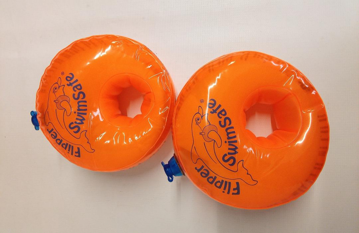 Aripioare de inot pentru brațe pentru copii, aripioare gonflabile ajutatoare pentru piscine [2]