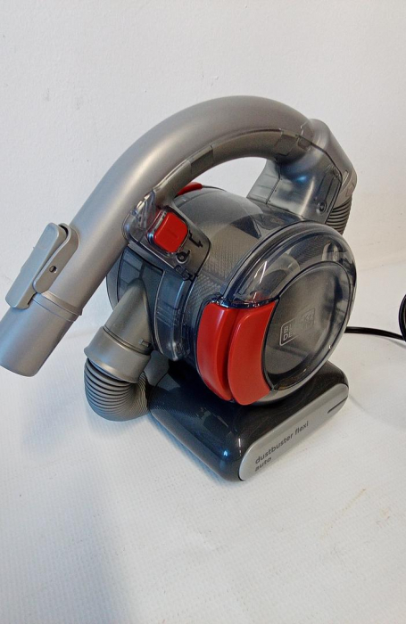 Aspirator auto portabil Black & Decker PD1200AV Dustbuster Flexi, 12V, conector bricheta, fara sac [3]