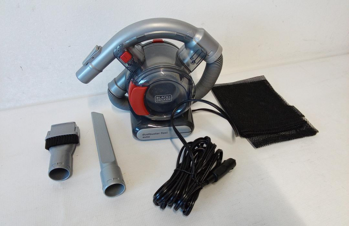Aspirator auto portabil Black & Decker PD1200AV Dustbuster Flexi, 12V, conector bricheta, fara sac [2]