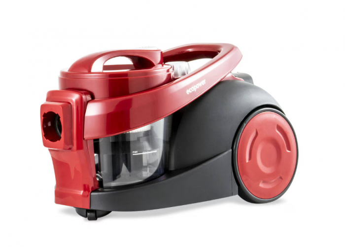 Aspirator cyclonic Zass ZVC 14, Culoare Visiniu/Negru, 800W, putere la perie 200W, capacitate 2,3L, Filtru Hepa, Clasa A [4]