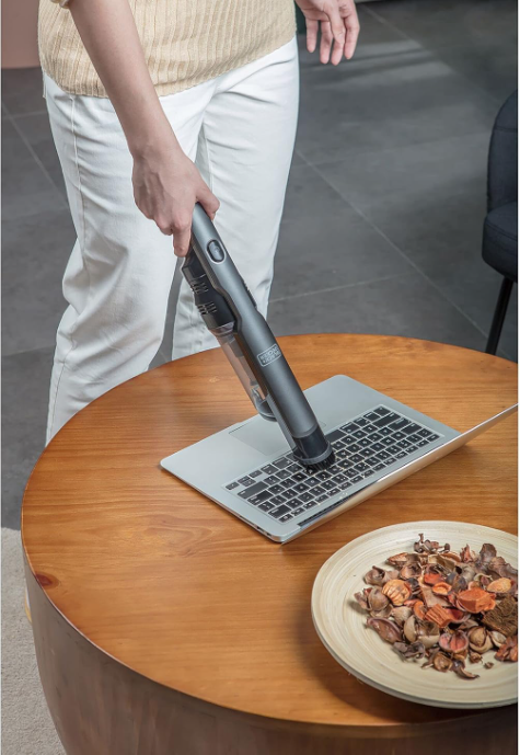 Aspirator de mana fără fir BLACK+DECKER PHANTOM 12V, 2 viteze, cu acțiune ciclonică, DVC320B21-QW [12]