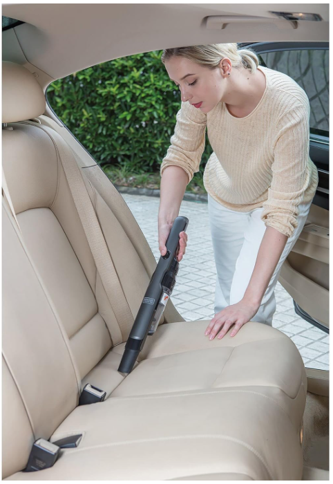 Aspirator de mana fără fir BLACK+DECKER PHANTOM 12V, 2 viteze, cu acțiune ciclonică, DVC320B21-QW [11]