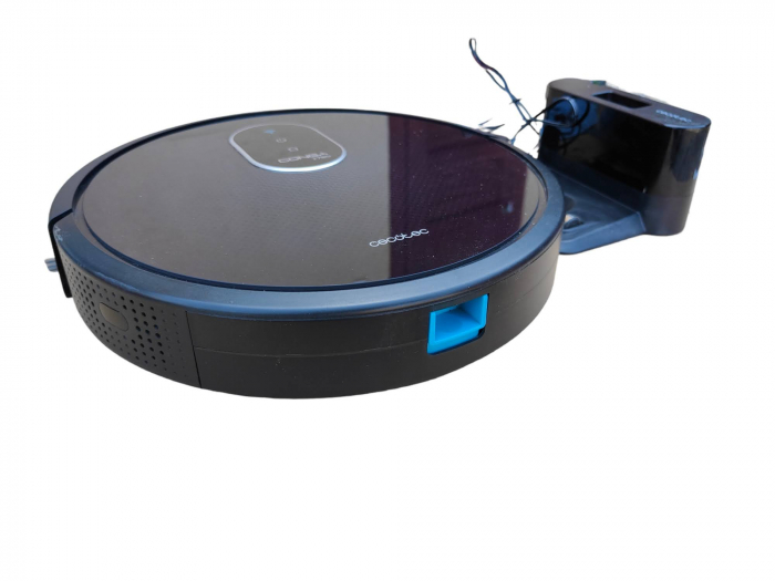 Aspirator robot Cecotec Conga 1790 Titanium. iTech SmartGyro, aspirator, mop, 2100 Pa, aplicație cu hartă, perie pentru animale, Alexa și Asistent Google [2]