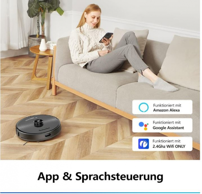 Aspirator robot Proscenic M8, navigare cu laser LDS [12]